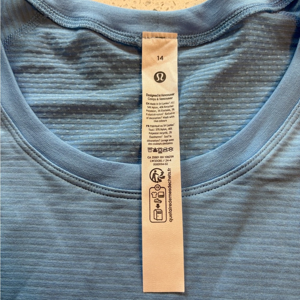 NWT Lululemon Swiftly tech long sleeve 2.0 Race!